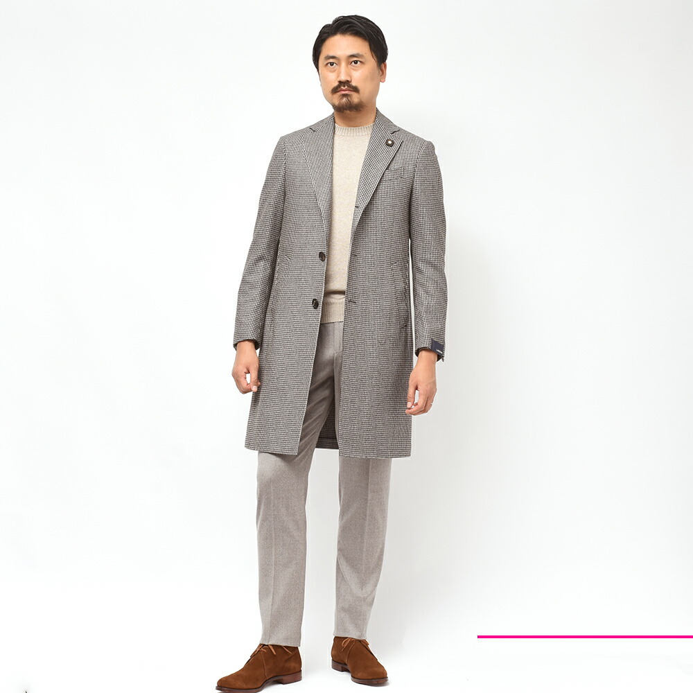 LARDINI（ラルディーニ）ウール ポリエステル ナイロン ハウンド