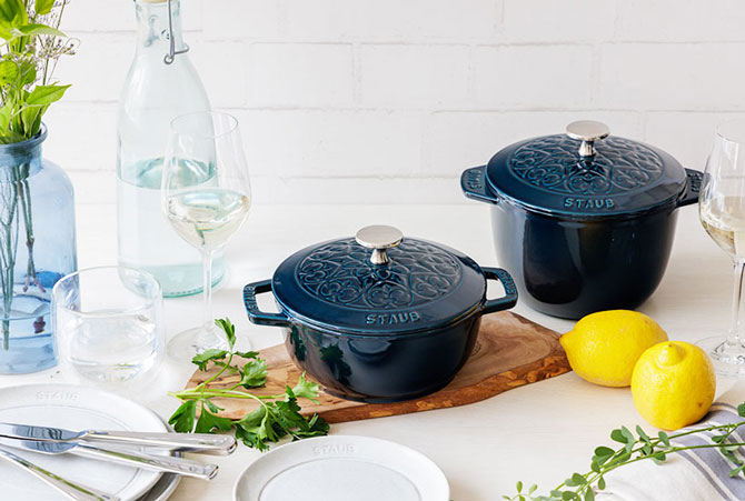 楽天市場】【公式】 STAUB ピコ・ココット ラウンド 22cm ラ・メール