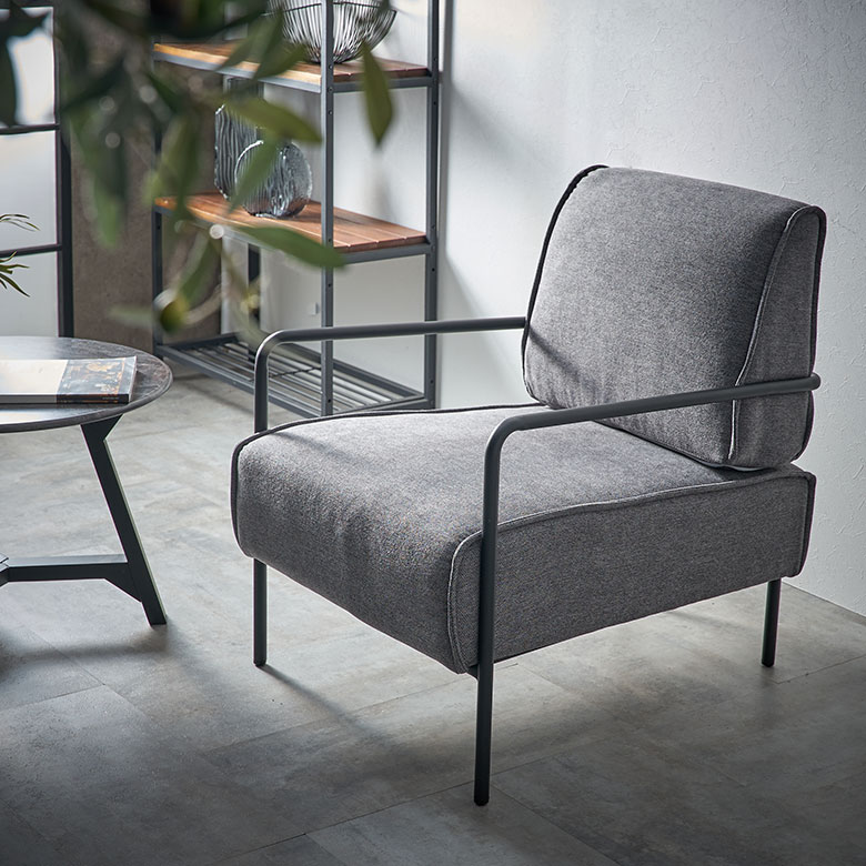 楽天市場】ラウンジチェア ソファ チェア チェアー 約 W 64cm D 77cm H