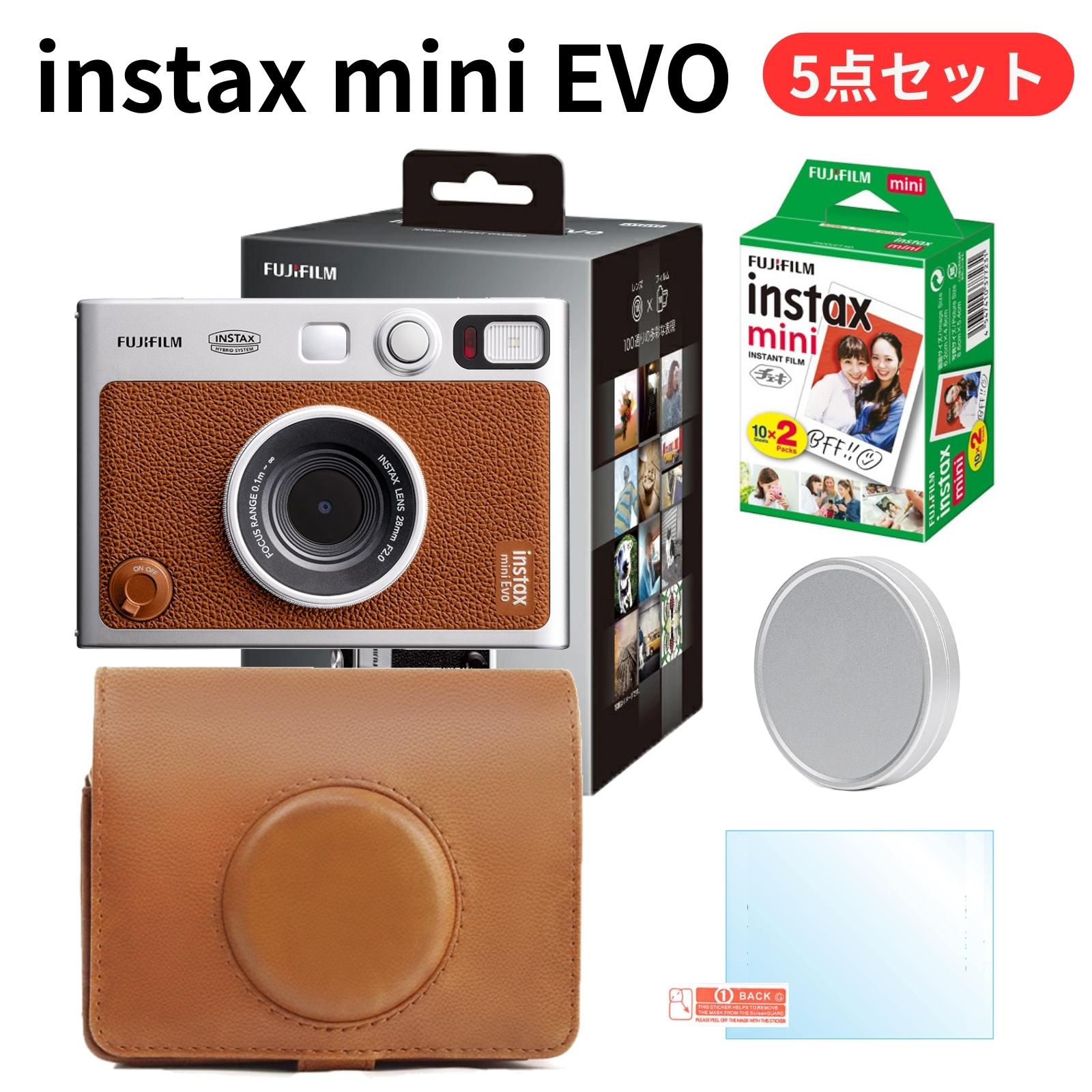 楽天市場】［ギフトBOX仕様5点セット］ instax mini Evo チェキカメラ