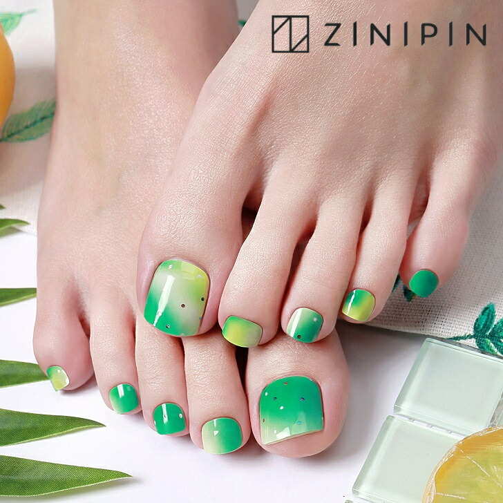 楽天市場】フット ネイルシール ZINIPIN ジニピン 貼るだけ ジェル