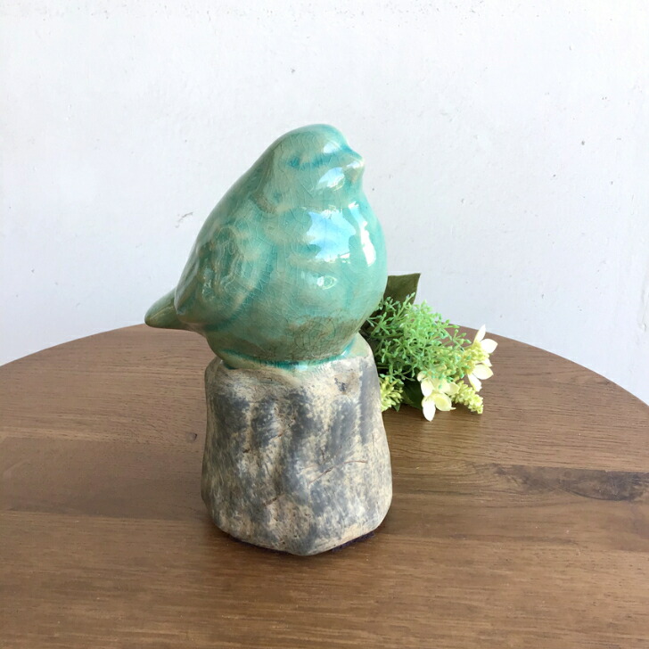 楽天市場】小鳥 置物 鳥 陶器製 おしゃれ かわいい Bird バード