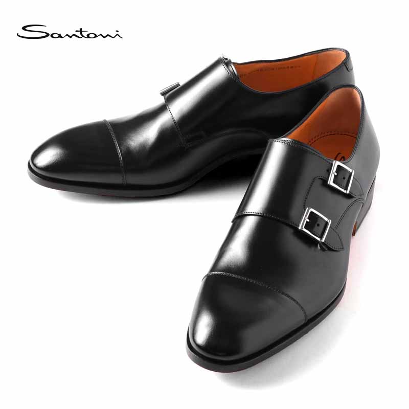楽天市場】【50%OFF】Santoni / サントーニ｜ダブルモンクストラップ