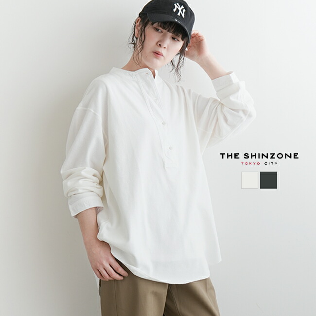 楽天市場】[23SMSCU07]THE SHINZONE(ザ シンゾーン) MILITALY HENLEY