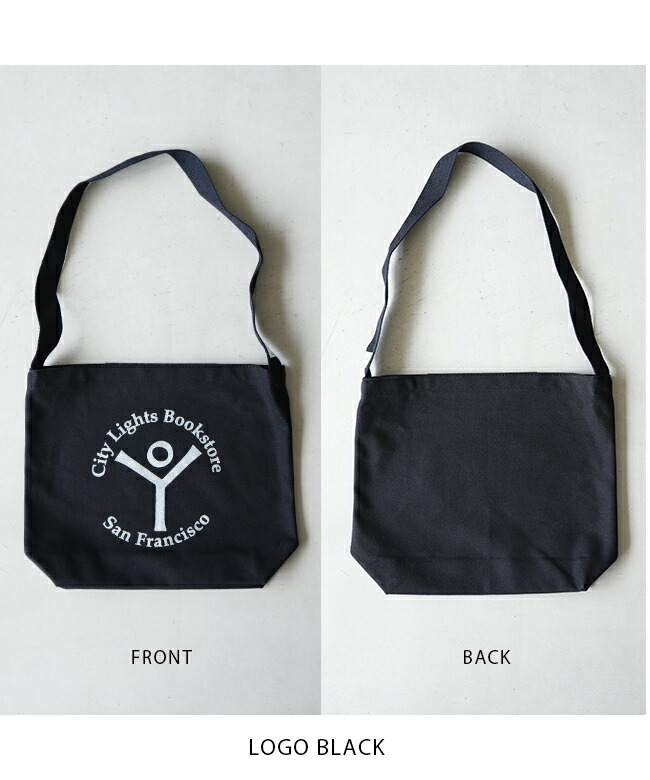 シティライツブックストア/ ビンテージ ショルダーパック シティライツ