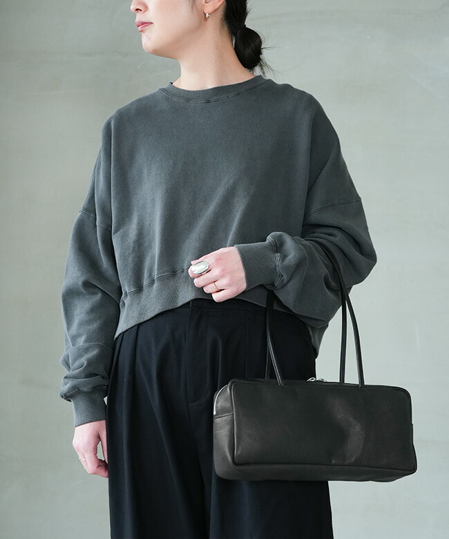 M174]【保存袋付き】MORMYRUS(モルミルス) グロスレザー ロング