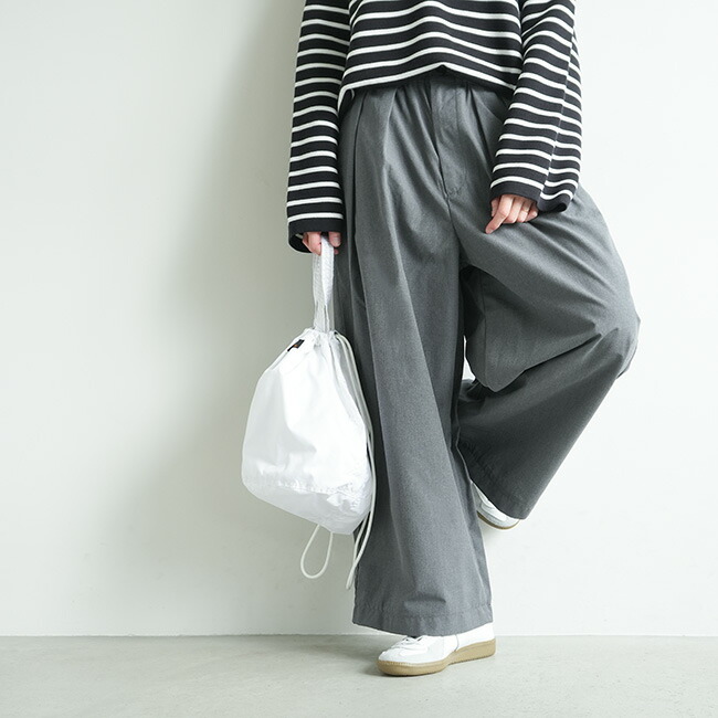 A12321]HARVESTY(ハーベスティ) TRAVEL CLOTH CIRCUS BAGGY PANTS