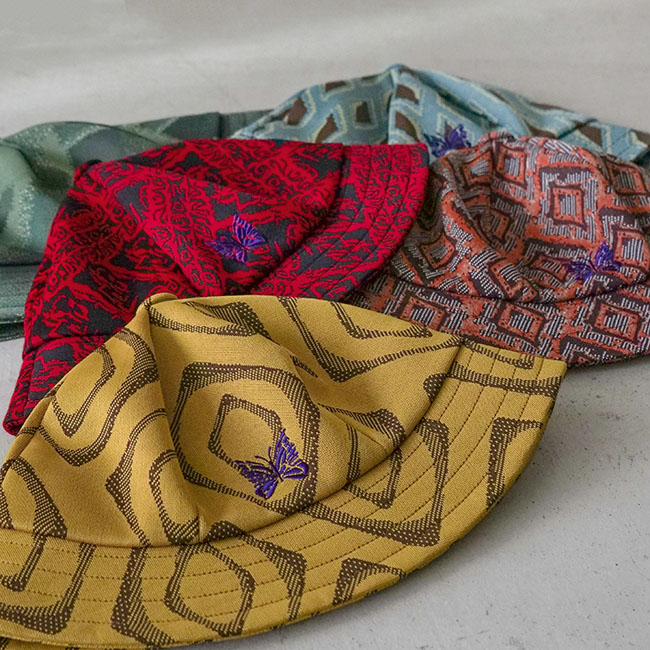 OT053]NEEDLES(ニードルズ)Bermuda Hat - Poly Jq. バミューダハット