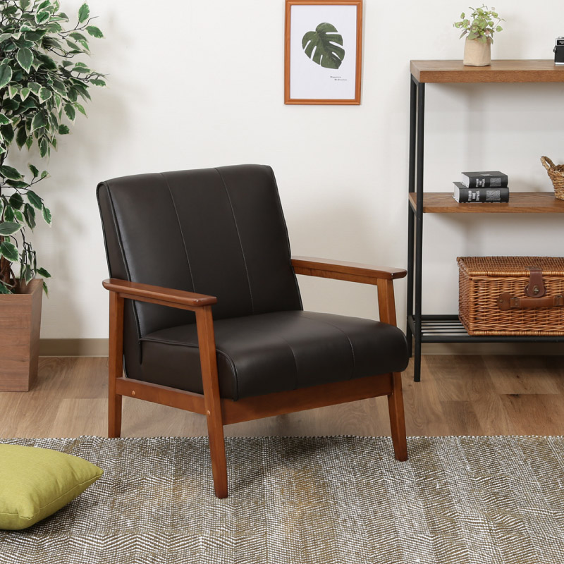 POANG ダークブラウン 1人掛けソファ POANG ダークブラウン 1人掛けソファ