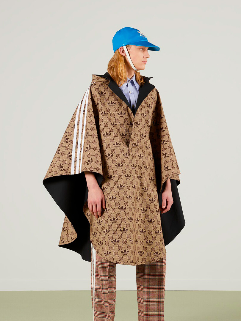 adidas GUCCI x adidas Reversible Cape Coat Poncho 2023 Special