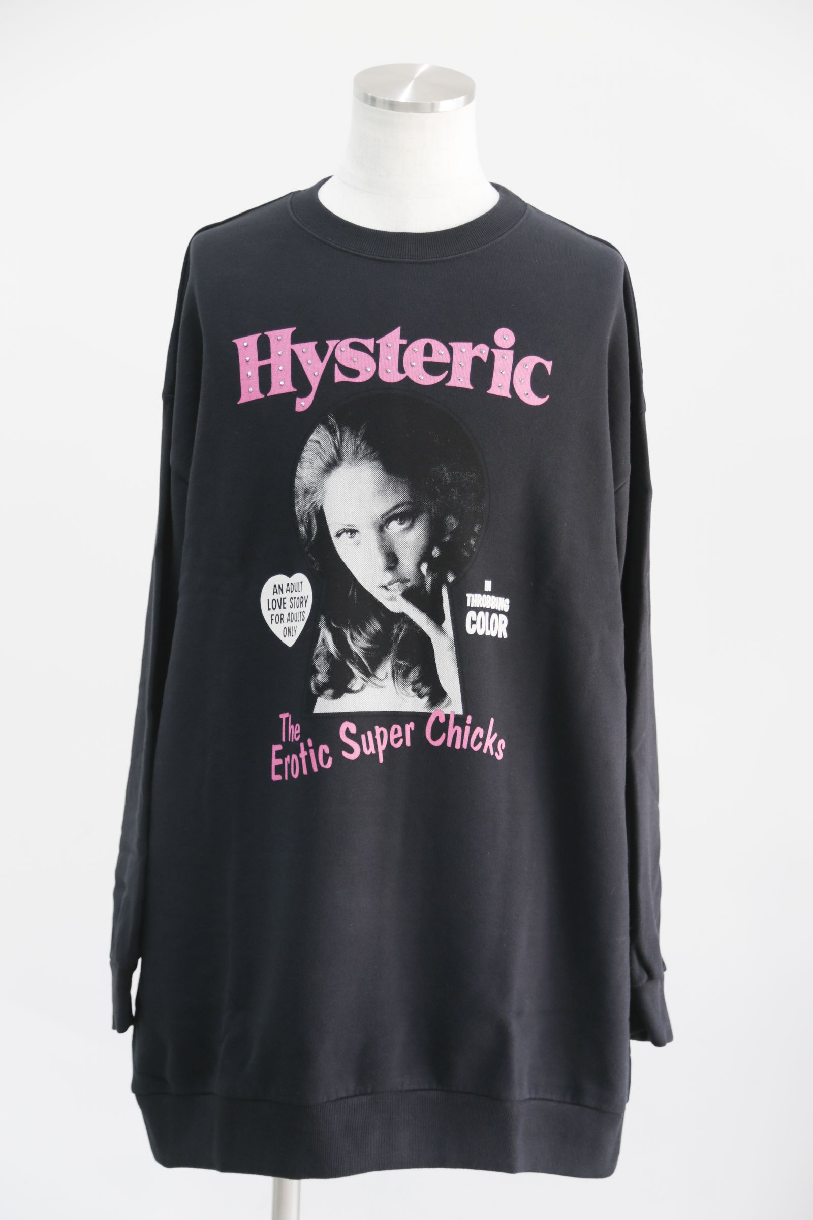 HYSTERIC GLAMOUR - EROTIC CHICKS ワンピース / ブラック | Tempt