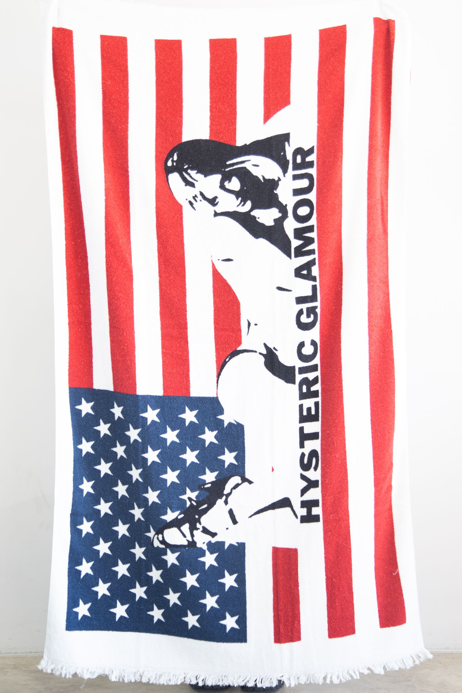 HYSTERIC GLAMOUR - FLAG WOMAN ビーチタオル | Tempt