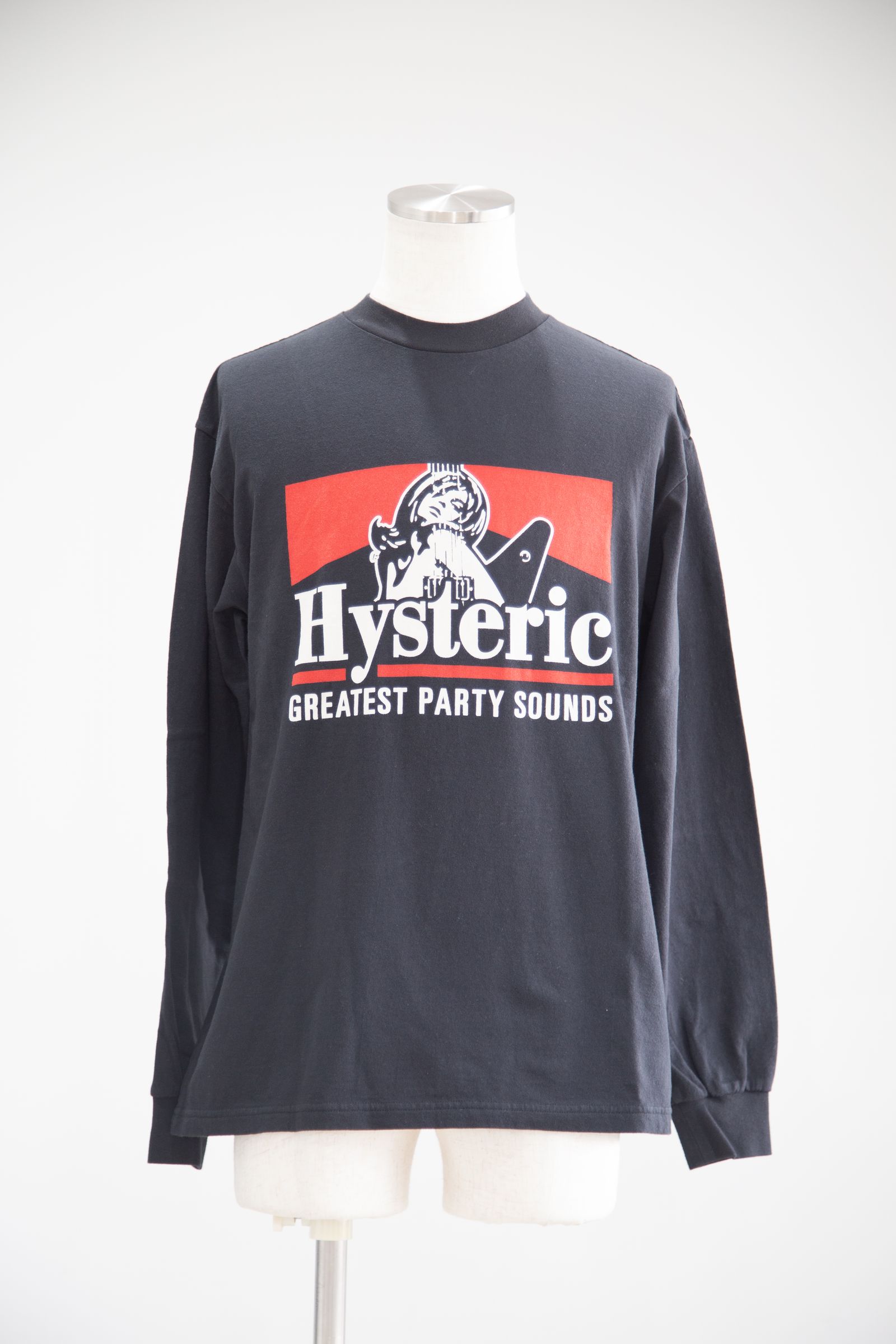 HYSTERIC GLAMOUR - GREATEST PARTY SOUNDS Tシャツ / ブラック | Tempt