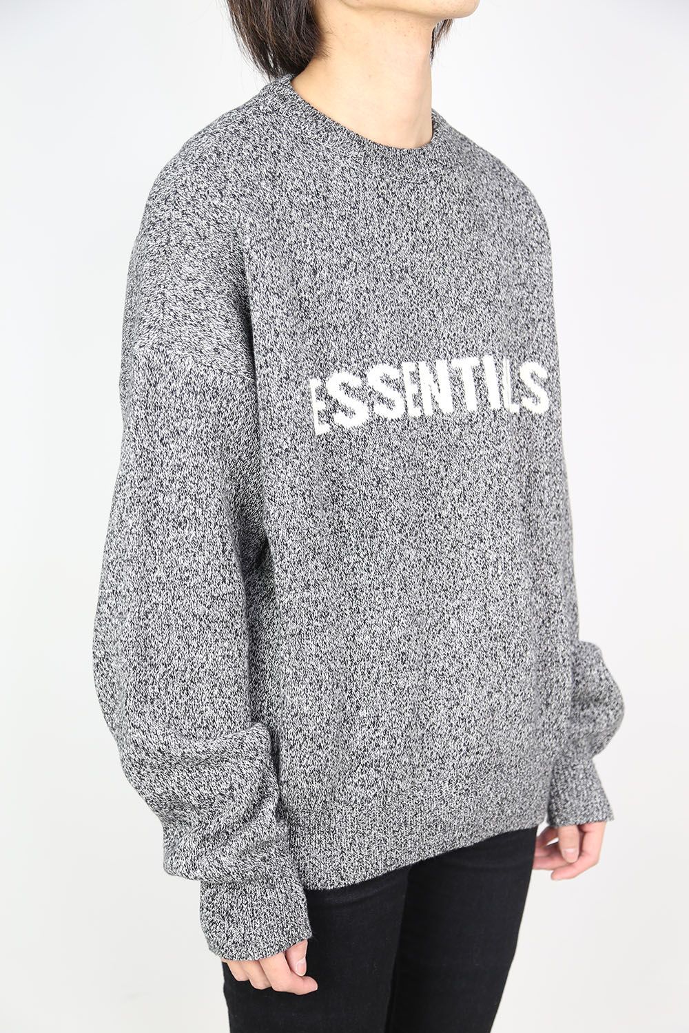 FOG ESSENTIALS - LOGO KNIT / グレー | Tempt