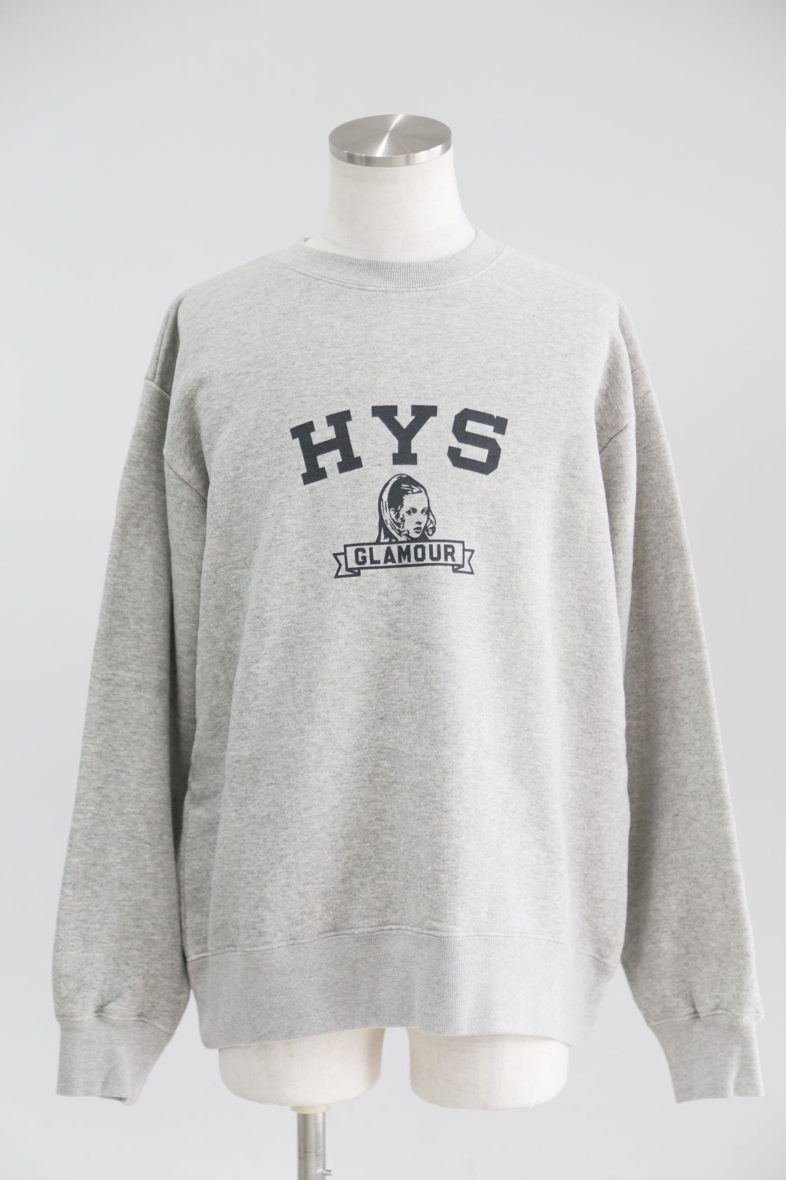 HYSTERIC GLAMOUR - THE HYS LEAGUE スウェット / グレー | Tempt