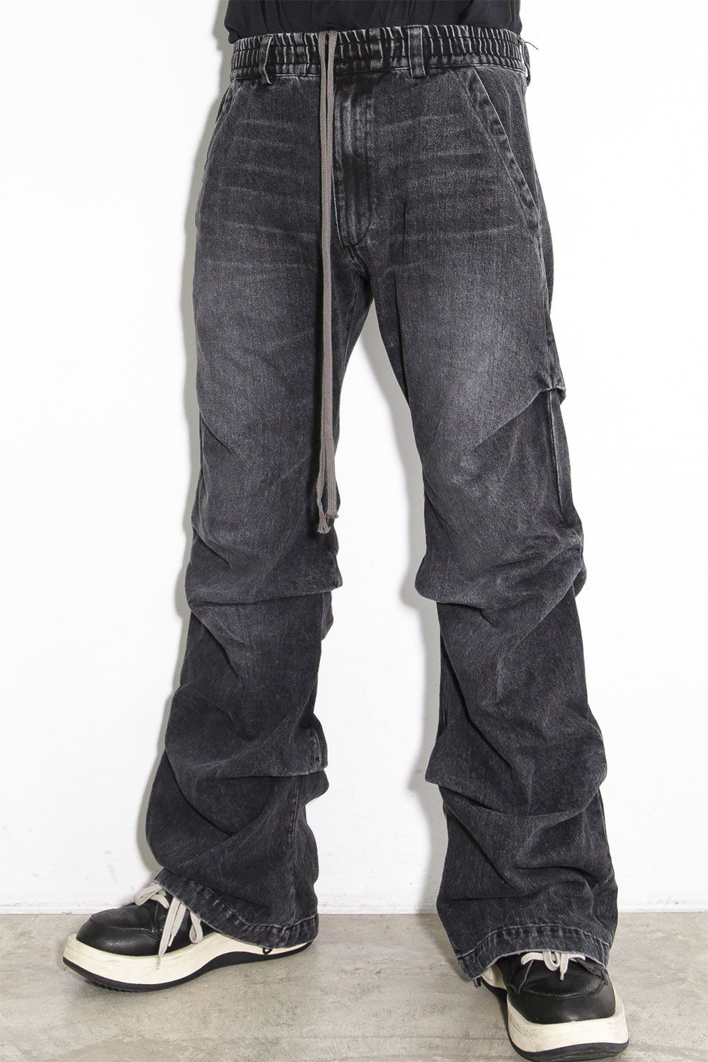 A.F ARTEFACT - デニムタックスリムバギーパンツ / Denim Tuck Slim