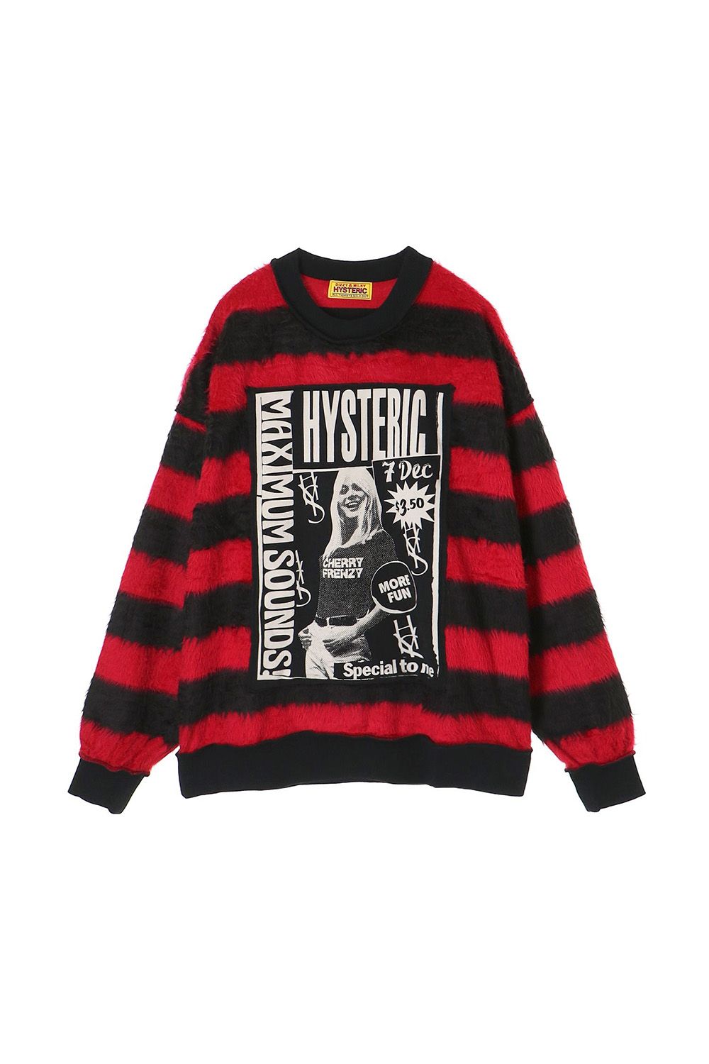 HYSTERIC GLAMOUR - MAXIMUM SOUNDS スウェット / レッド | Tempt