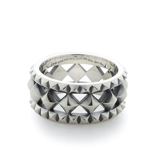 GARNI - Multiple Studs Ring - L | Tempt