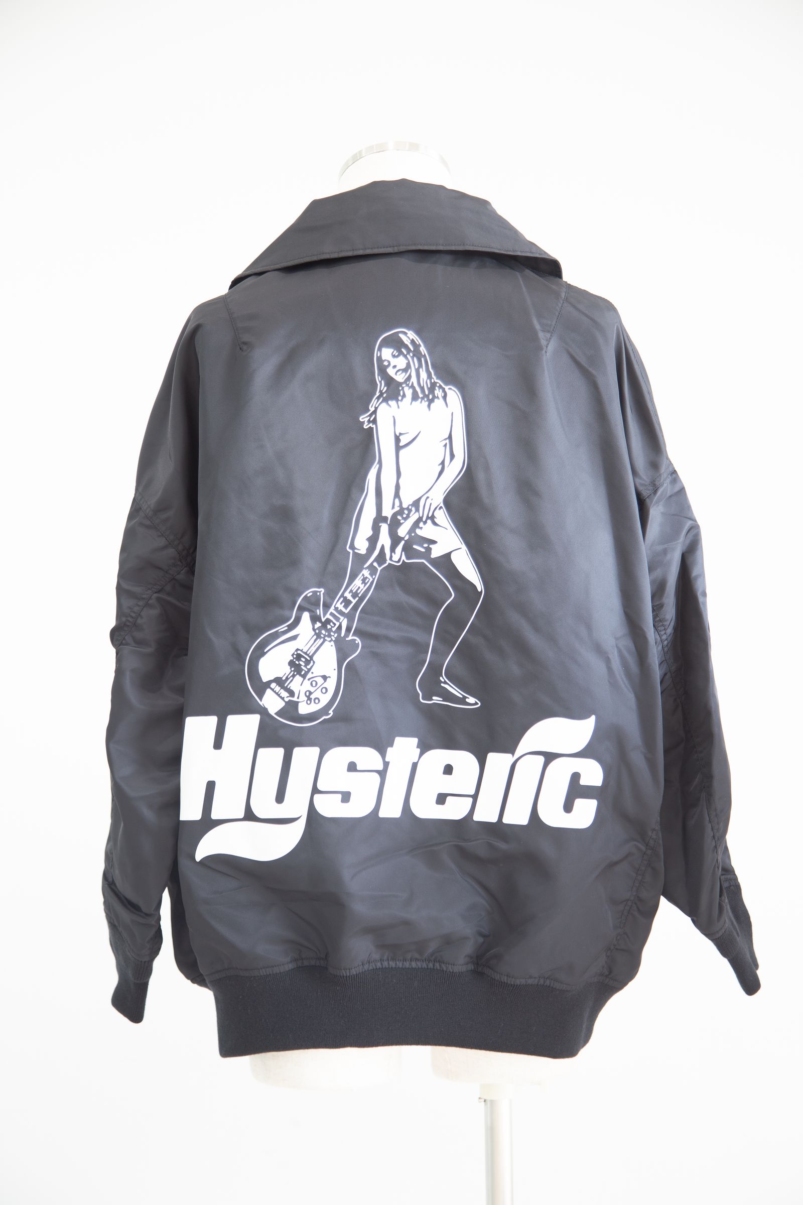 HYSTERIC GLAMOUR - ライダースブルゾン / ブラック | Tempt