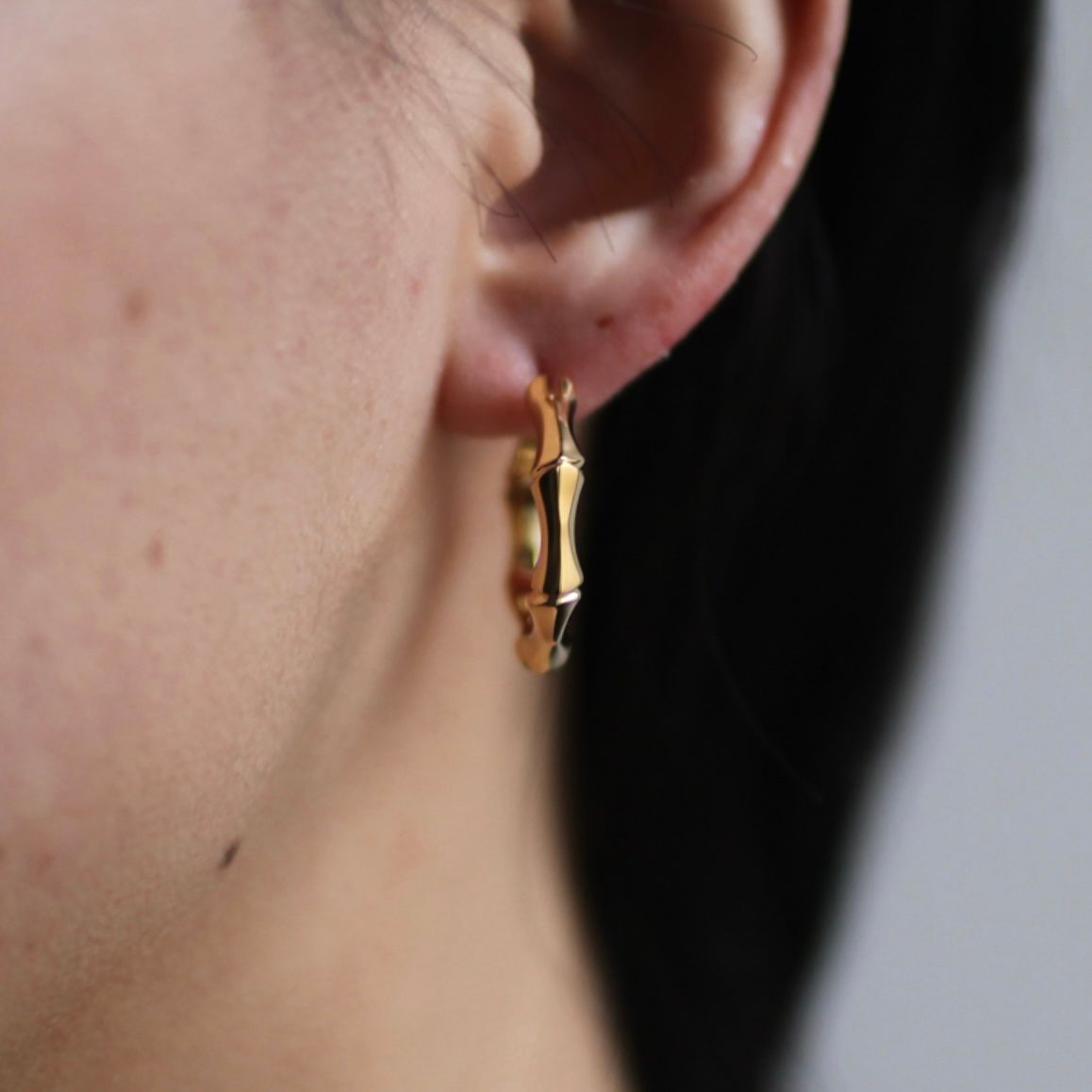 GARNI - 【お取り寄せ注文可能】Crockery Bamboo Pierce_L(GOLD