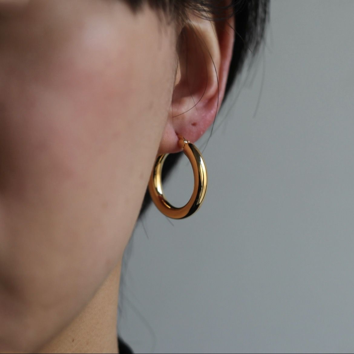 TOMWOOD - 【残り一点】Classic Hoops Thick Medium(SILVER) | ACRMTSM