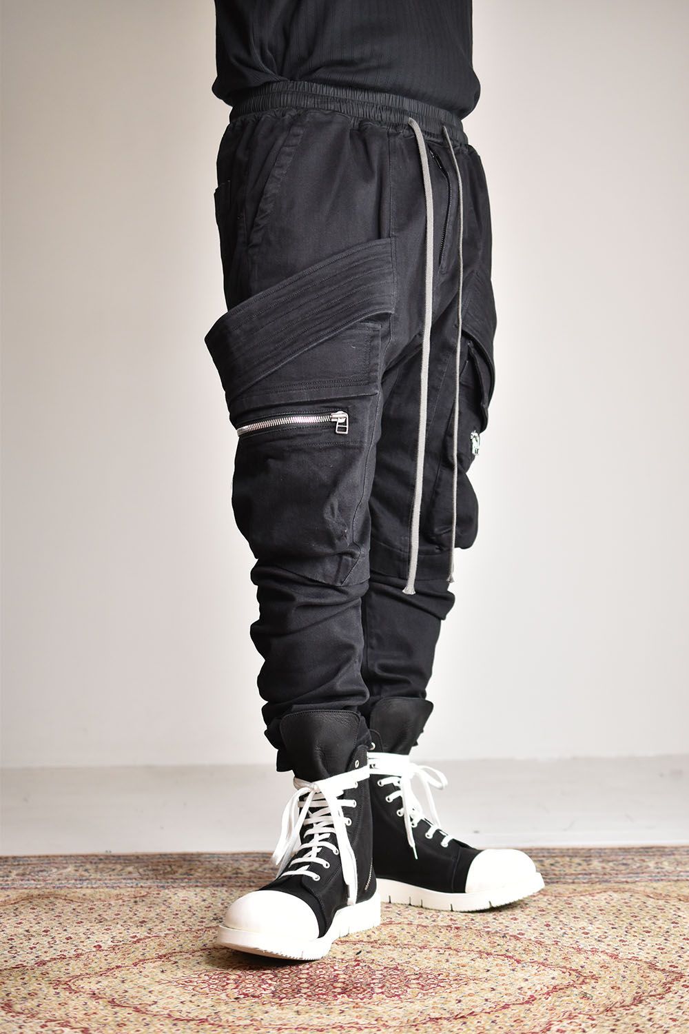 A.F ARTEFACT - Denim Cargo Sarouel Skinny