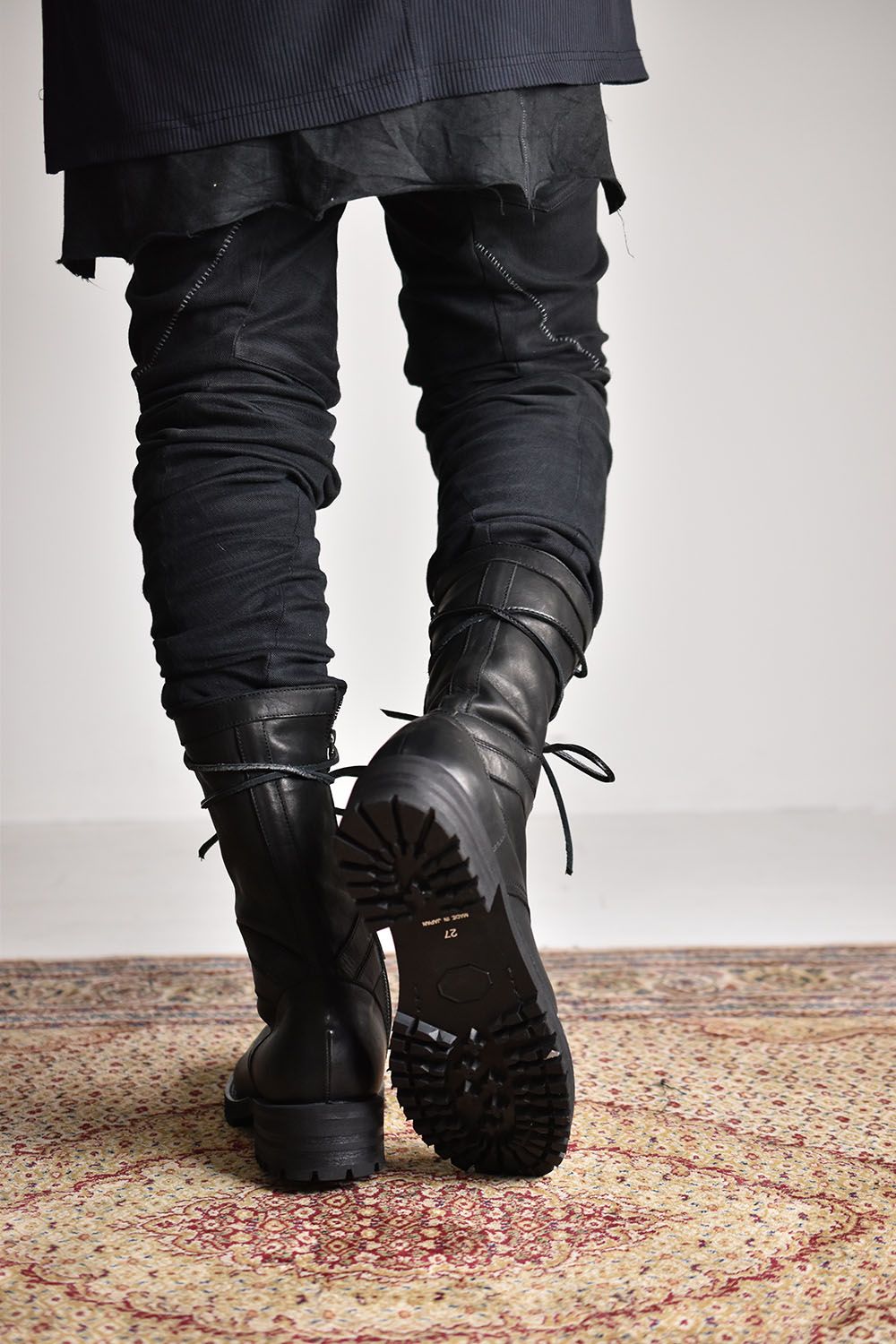 ISAMU KATAYAMA BACKLASH - Double Shoulder Combat Boots