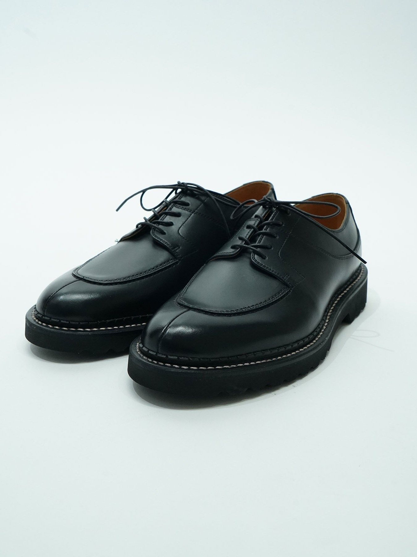 EGO TRIPPING - 《予約品》 DERBIMOD / レザーシューズ / ブラック | BRYAN