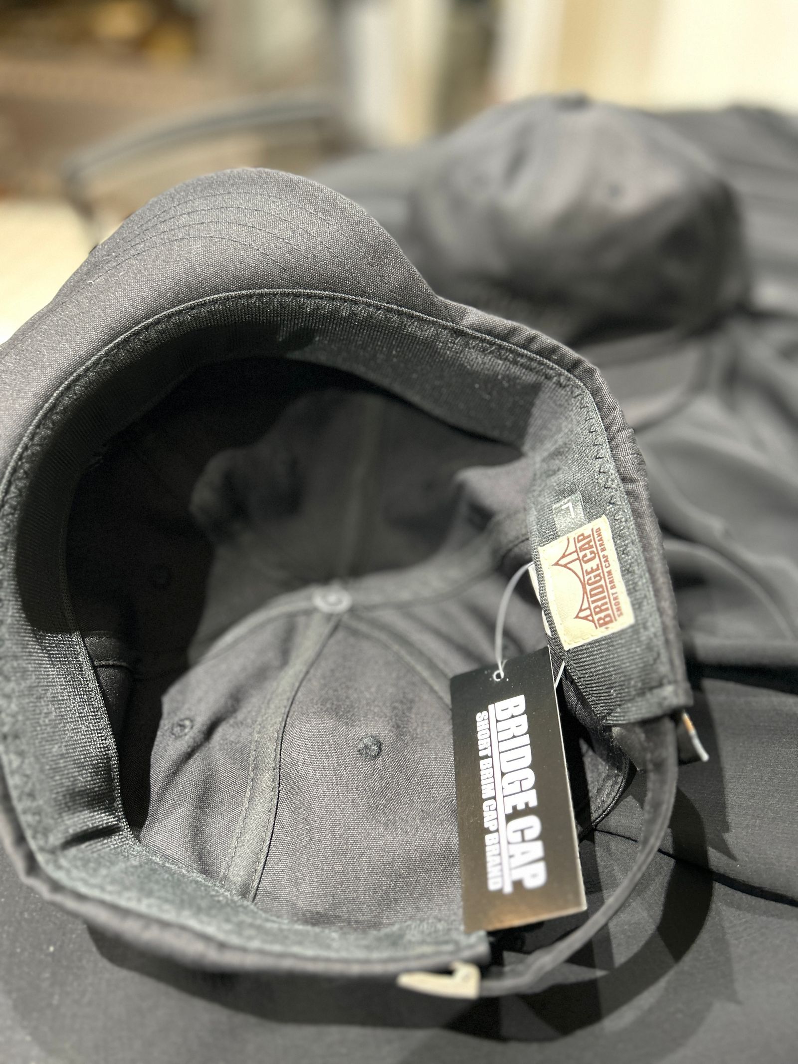 Mighty Shine - BRIDGE CAP TYPE3 撥水CORDURAブラック【Mighty Shine