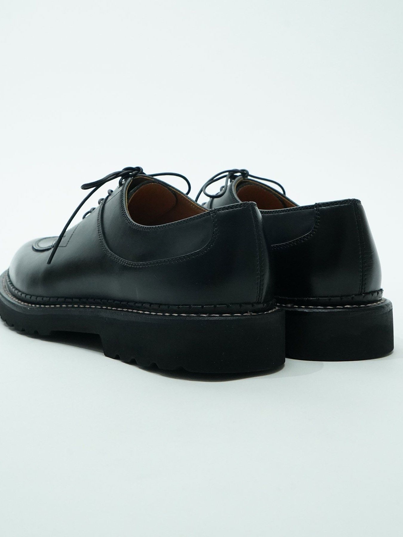 EGO TRIPPING - 《予約品》 DERBIMOD / レザーシューズ / ブラック | BRYAN