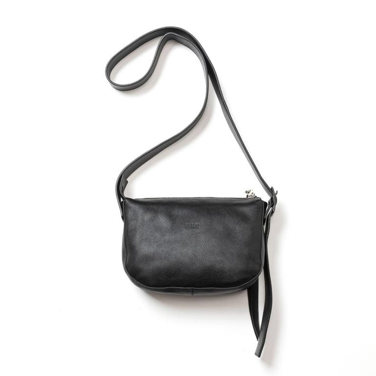 CALEE - STUDS LEATHER SHOULDER BAG ＜REGULAR＞ (BLACK) / スタッズ