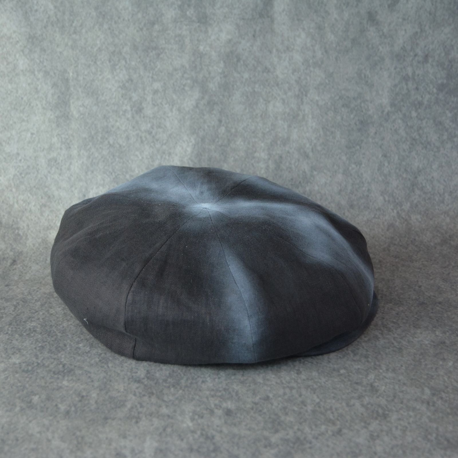 yohji yamamoto - BIG CASQUETTE （CHARCOAL） / ビッグ キャスケット