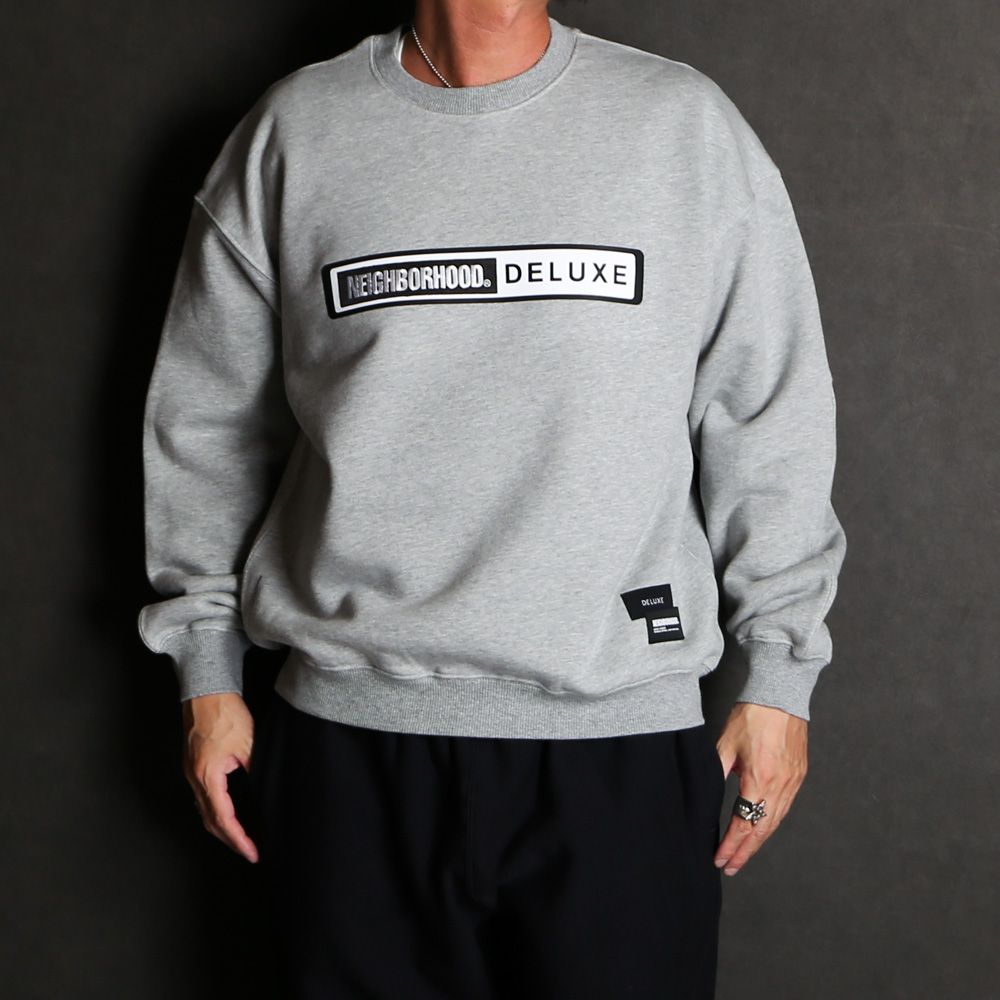 DELUXE - NEIGHBORHOOD × DELUXE CREW - GRAY / 23ADNH2005 | chemical