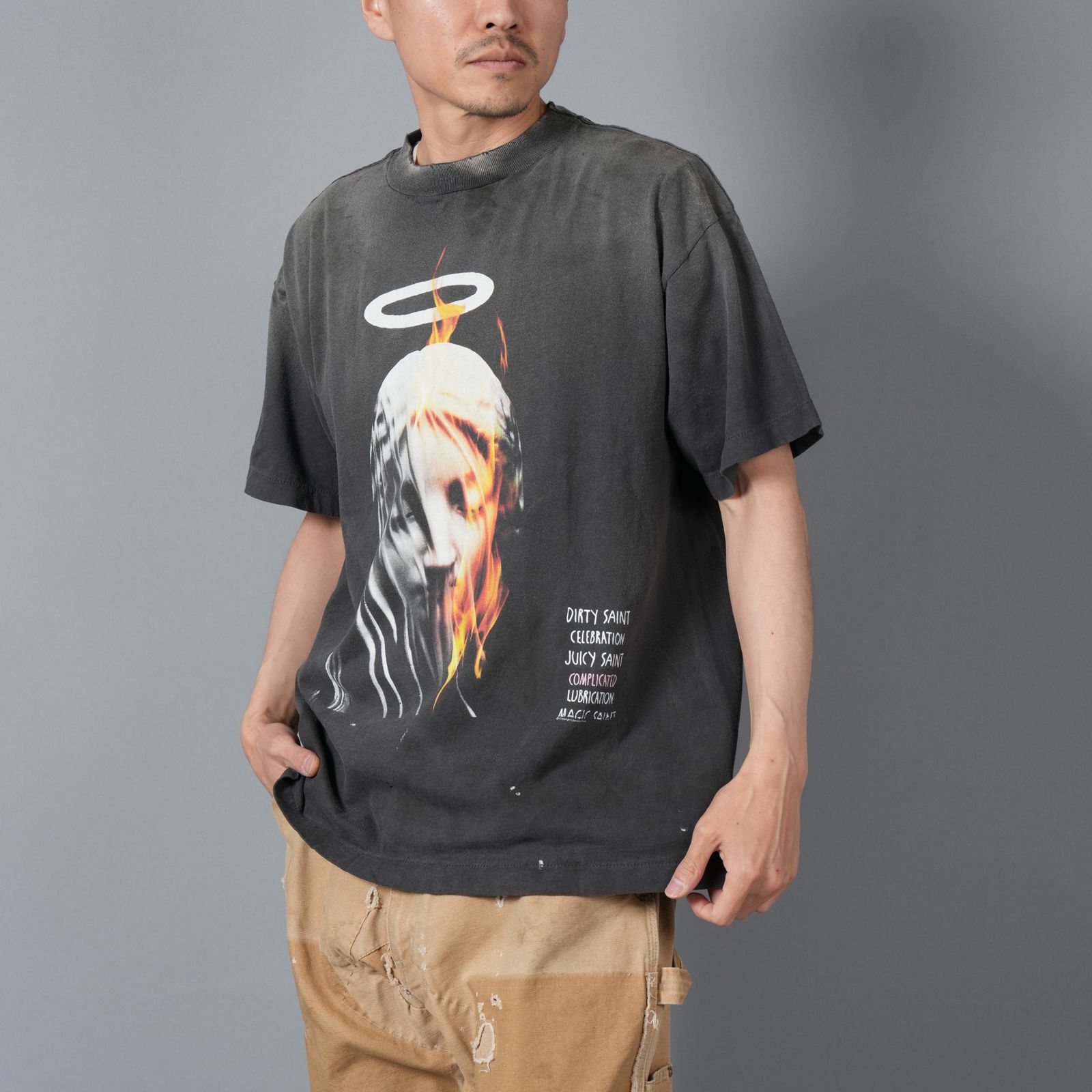 SAINT M×××××× - 【ラスト1点】SM-HR8-0000-002 / SS TEE / DEVIL