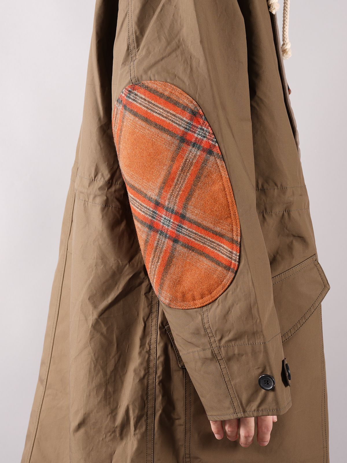 JW ANDERSON - ラスト1点 / LONG PARKA / ロングパーカ (グリーン