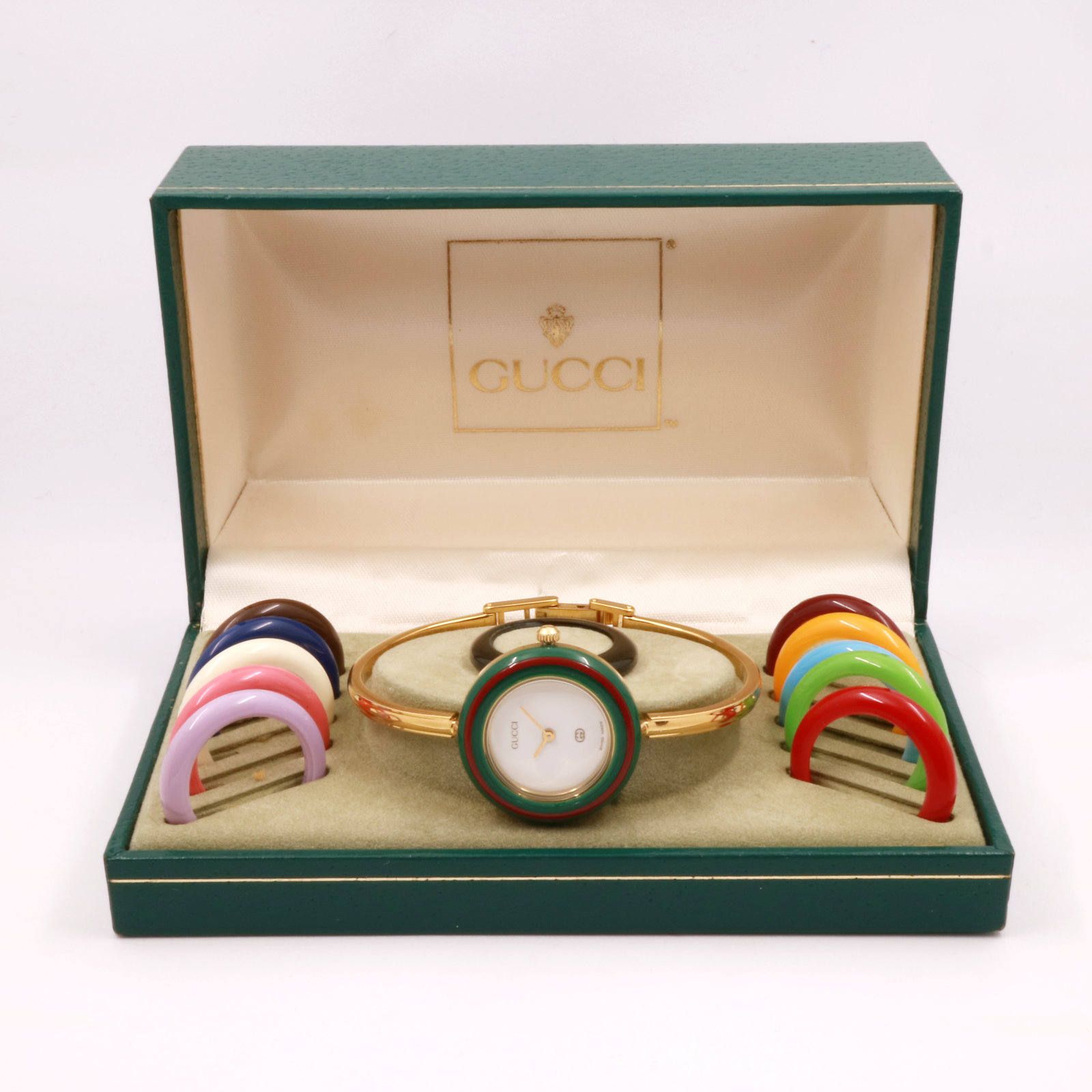 チェンジベゼル」VINTAGE WATCH 【GUCCI】 1980~90's メンズ | corne