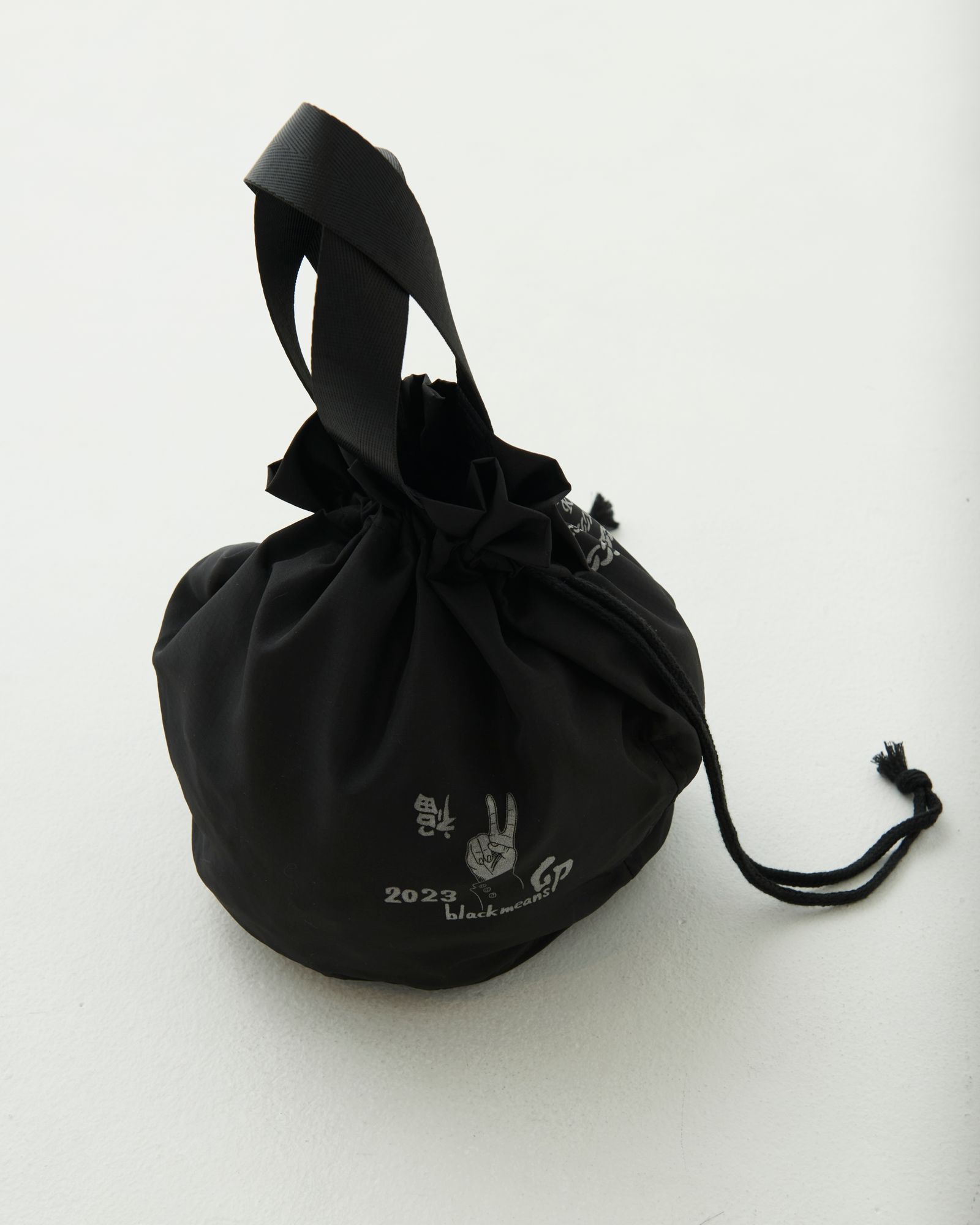 blackmeans - 干支シリーズ 2023兎巾着 BLACK | HAZE