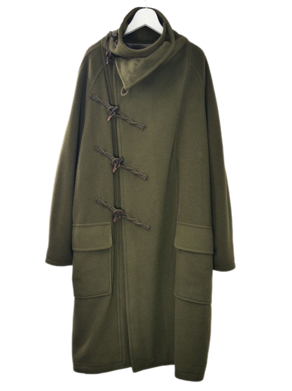 A NOVEL DAY. - 【WOOL混紡コート】ハイネックダッフルコート