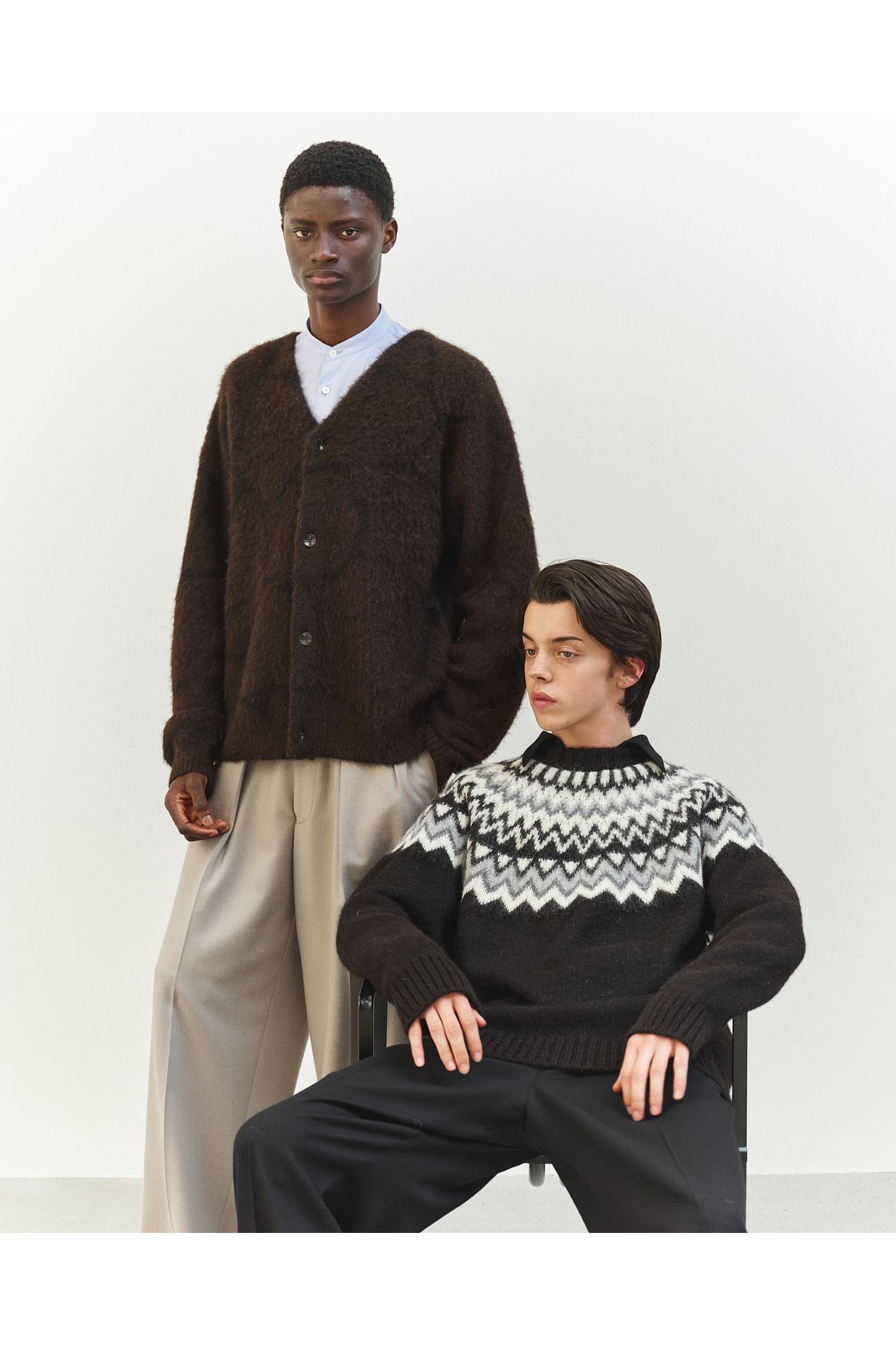 MARKAWARE】極上のアルパカ素材100%を使用したセーター | laid-back