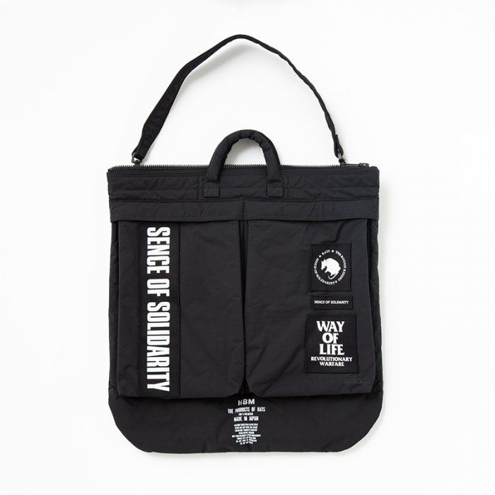 RATS - HELMET BAG TYPE-P (BLACK) / ポーター コラボヘルメットバッグ