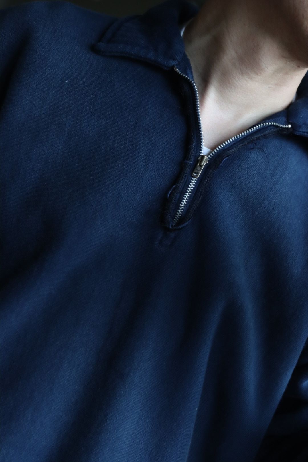 A.PRESSE - アプレッセ24SS Vintage Half Zip Sweat shirt(24SAP-05