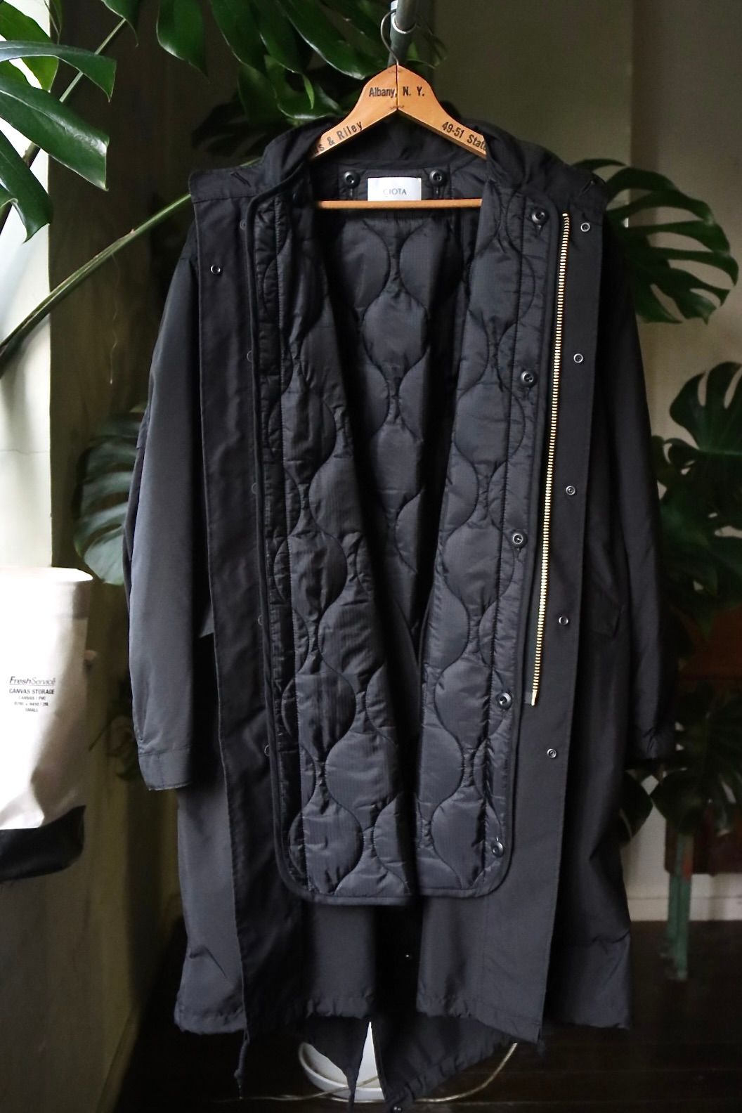 CIOTA - シオタ22AW M-65フィールドパーカー(BZLM-110M)BLACK | MARK