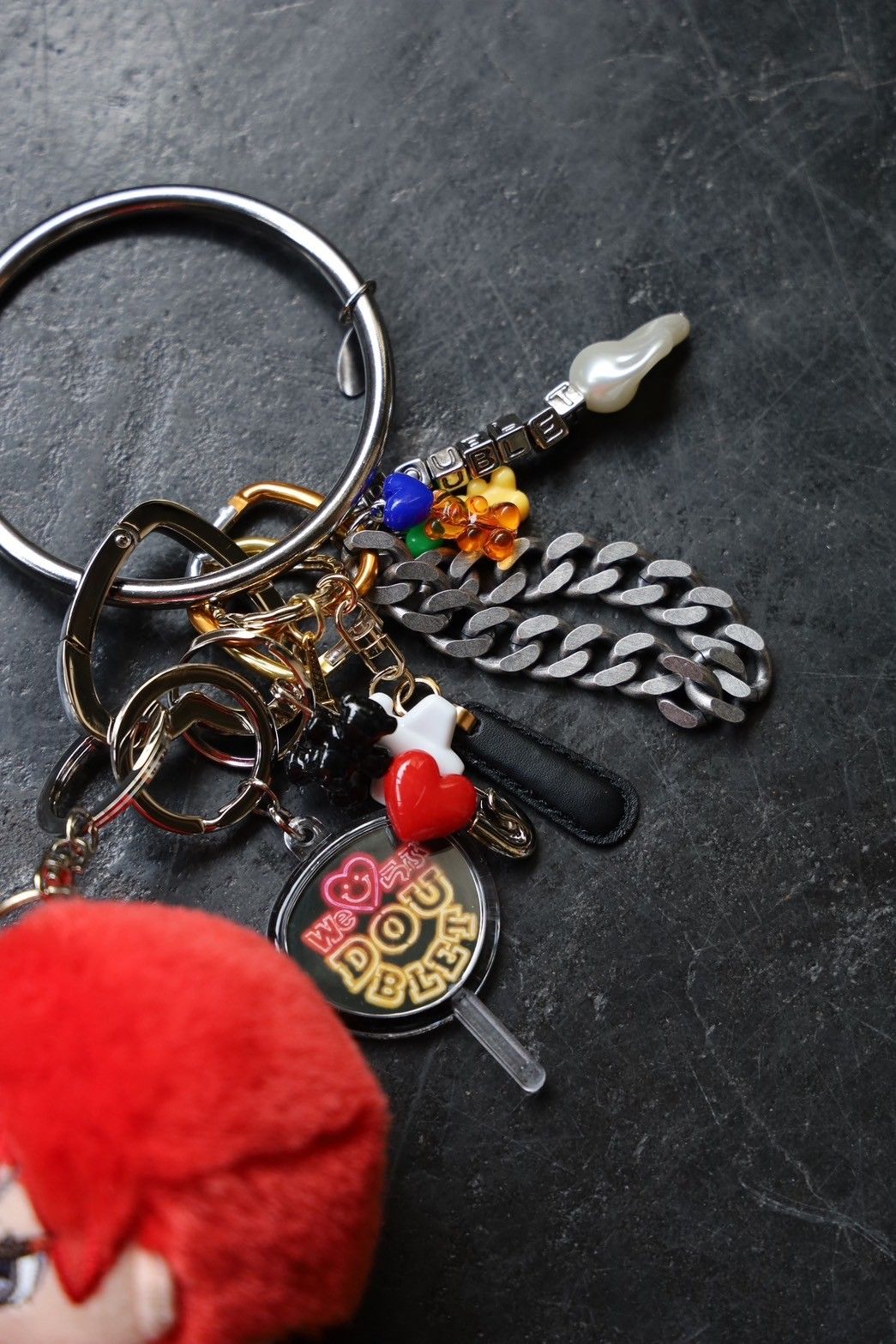 doublet - doublet 25SS “OSHI-NUI” KEY CHAIN(25SS74AC32)ZIN☆1月11