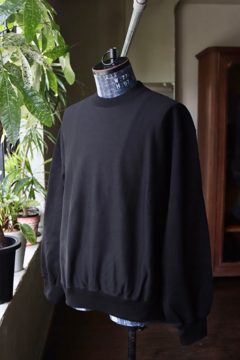 blurhms ROOTSTOCK - ブラームス 25FW ジップアップスウェットフーディ