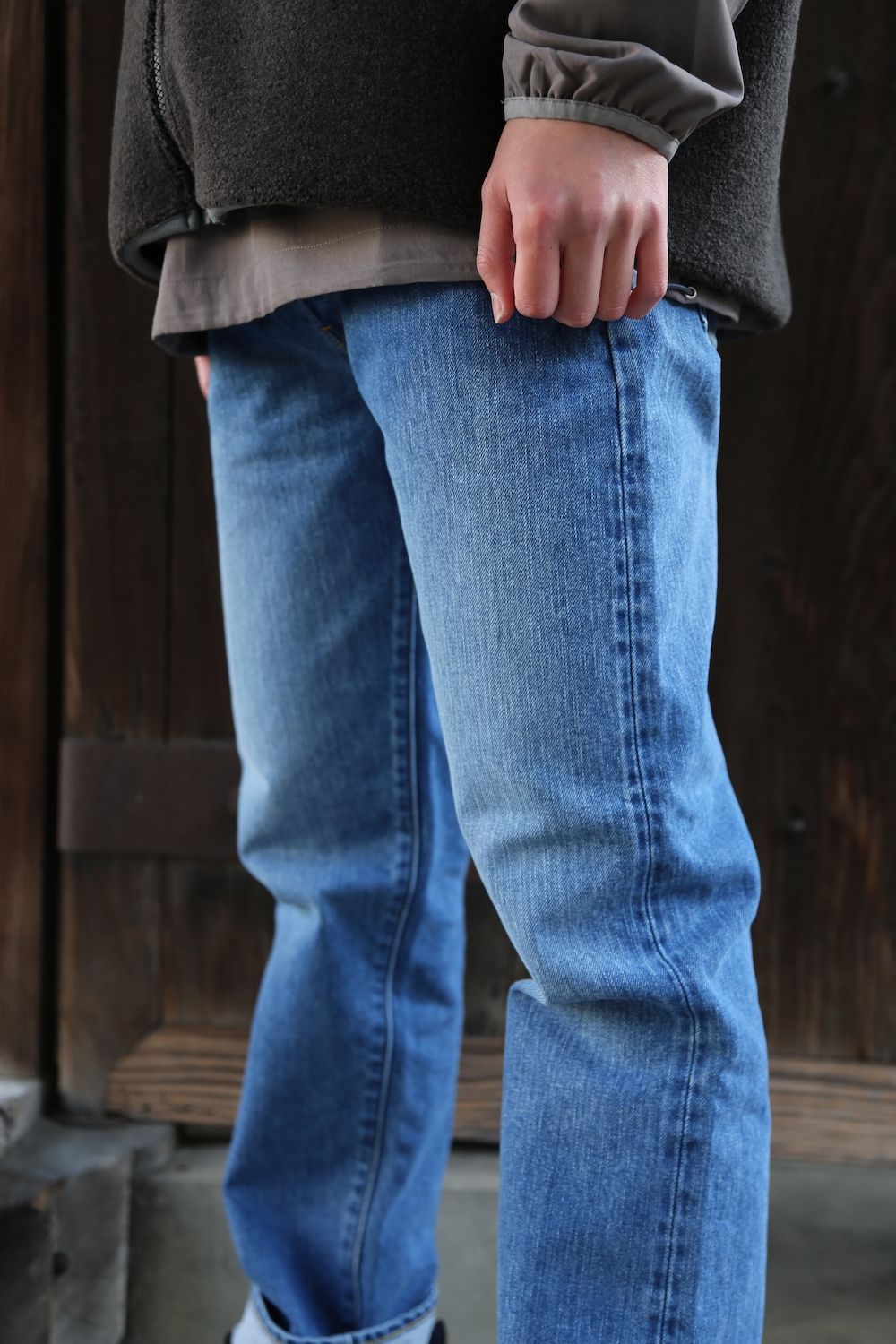 CIOTA 本藍スビンコットン13.5ozストレートデニム style 2020.12.25