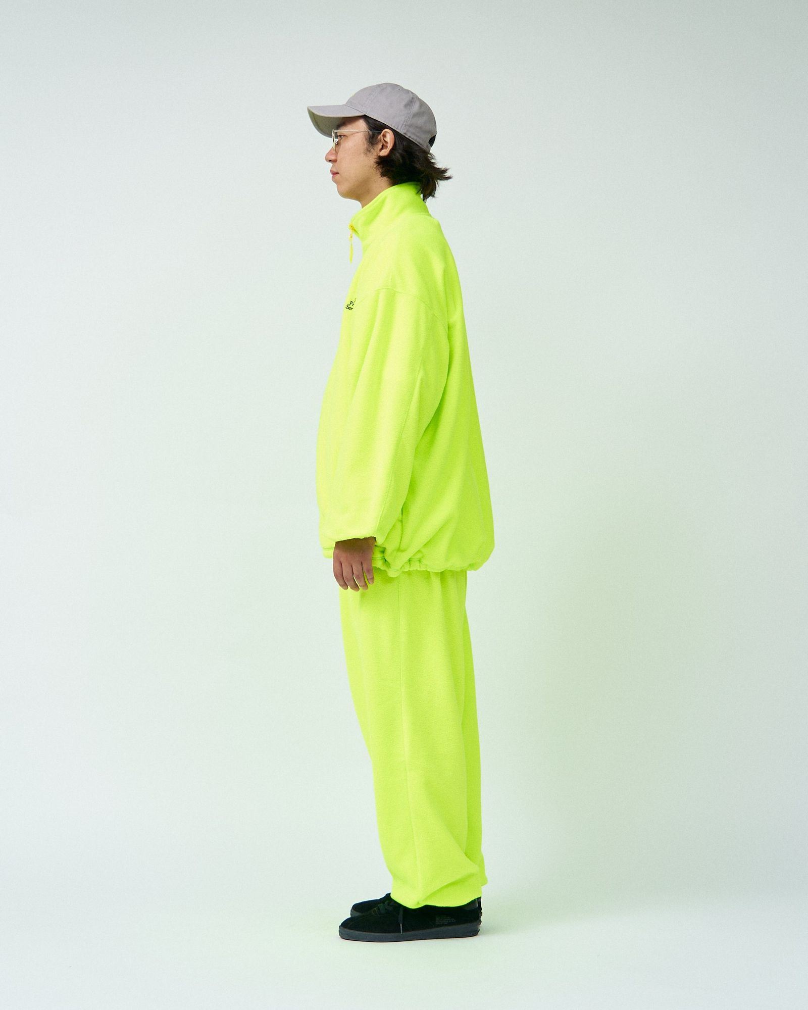 FreshService - ReFresh!Service. “FLEECE TRACK SUIT”(NEON YELLOW