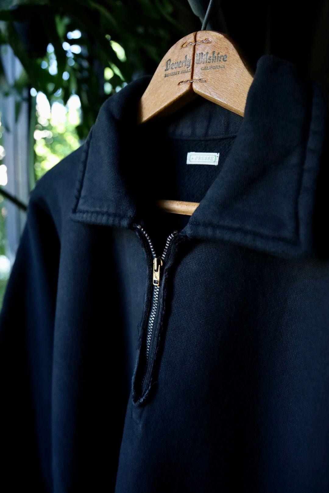 A.PRESSE - アプレッセ Vintage Half Zip Sweat Shirt (24AAP-05-08K