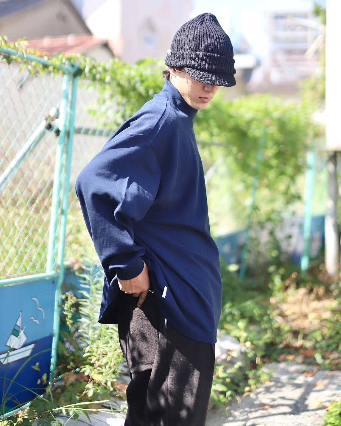 STRIPES FOR CREATIVE FW23 SUPER BIG TURTLE LS TEEスタイル | 3812