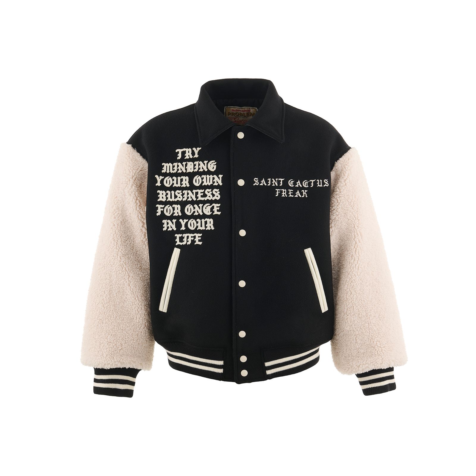 SAINT M×××××× - セントマイケル24AW LMA CP_VARSITY JKT(SM-YS1-0000
