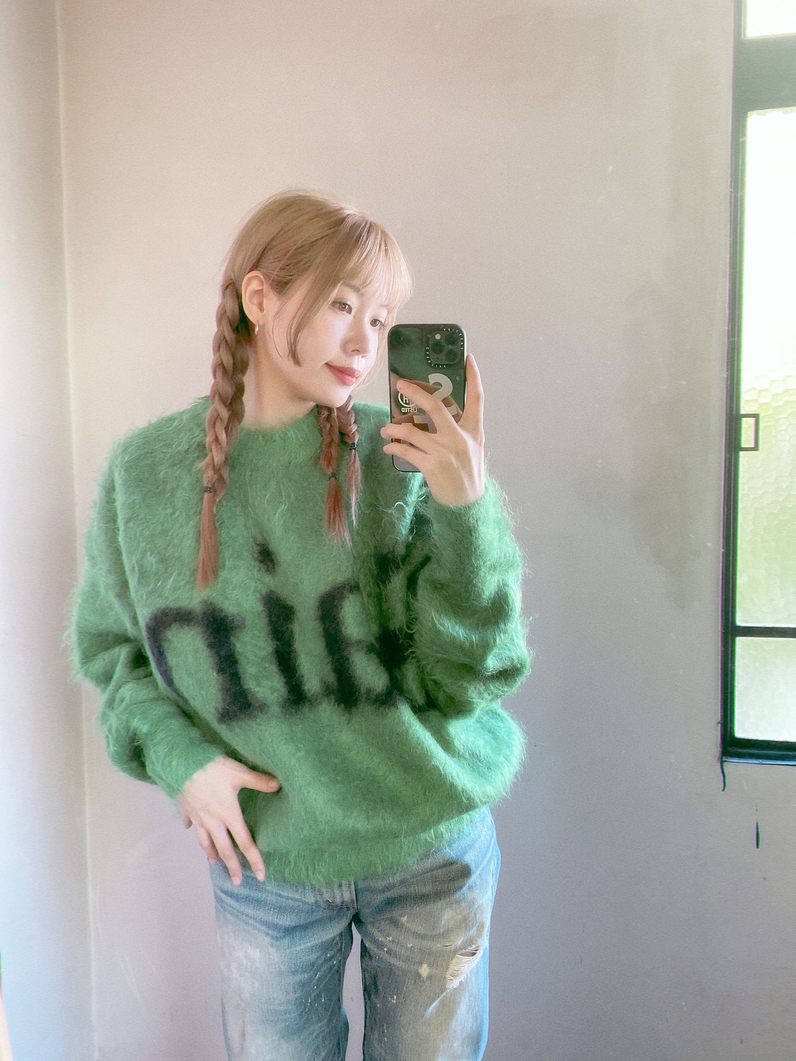 セントマイケル23AW 新作モヘアニット style.2023.10.19 | 3838 | MARK